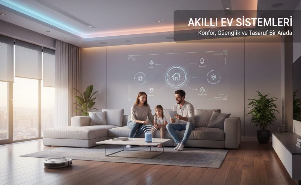 Akıllı Ev Sistemleri ile Modern ve Güvenli Yaşam