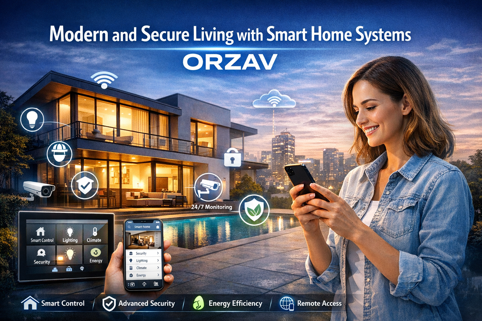 Akıllı Ev Sistemleri ile Modern ve Güvenli Yaşam